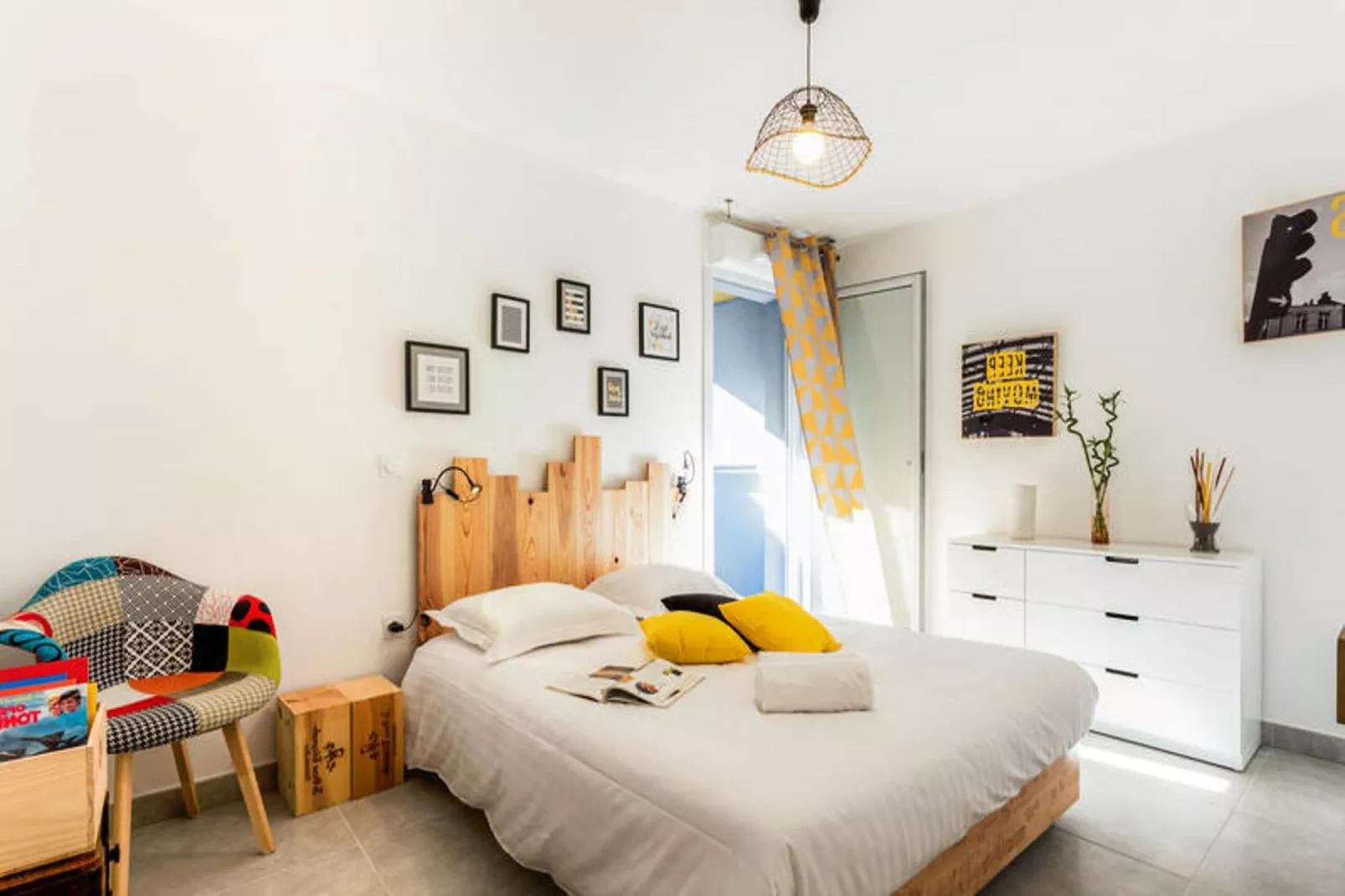 Appartements à Montpellier-Slaapkamer
