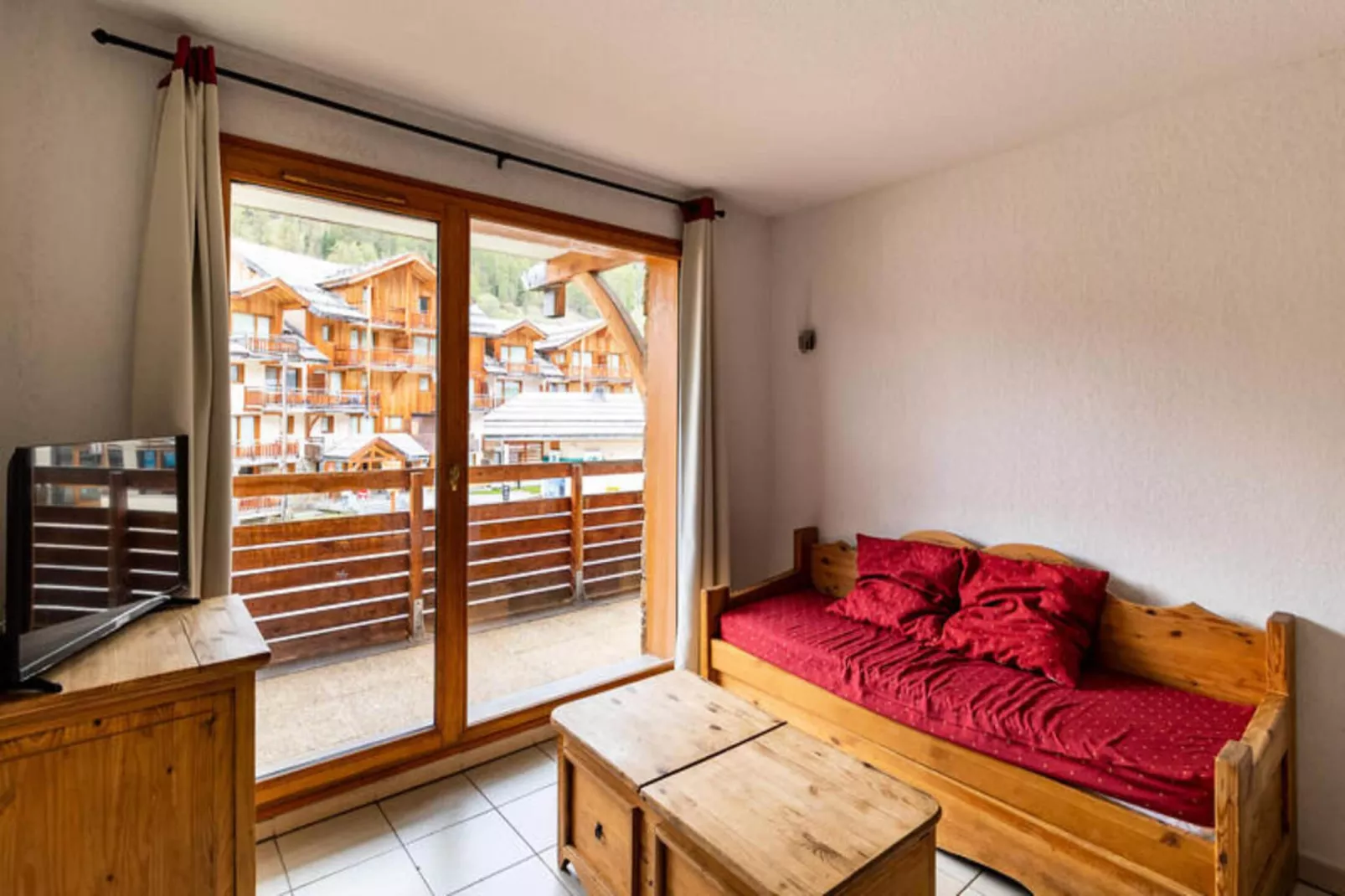 Résidence Le Balcon Des Airelles-Woonkamer