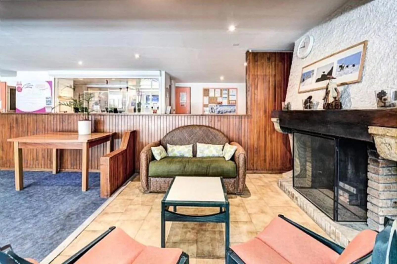 Résidence Pierre & Vacances Chantemerle-Woonkamer