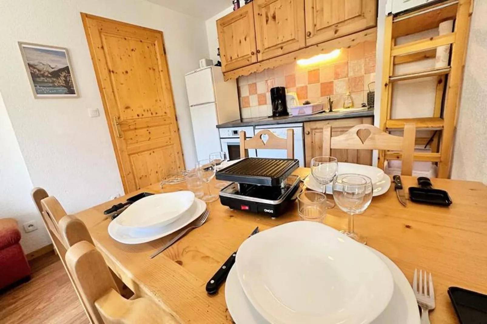 Résidence Ecrins Des Neiges - Eetkamer