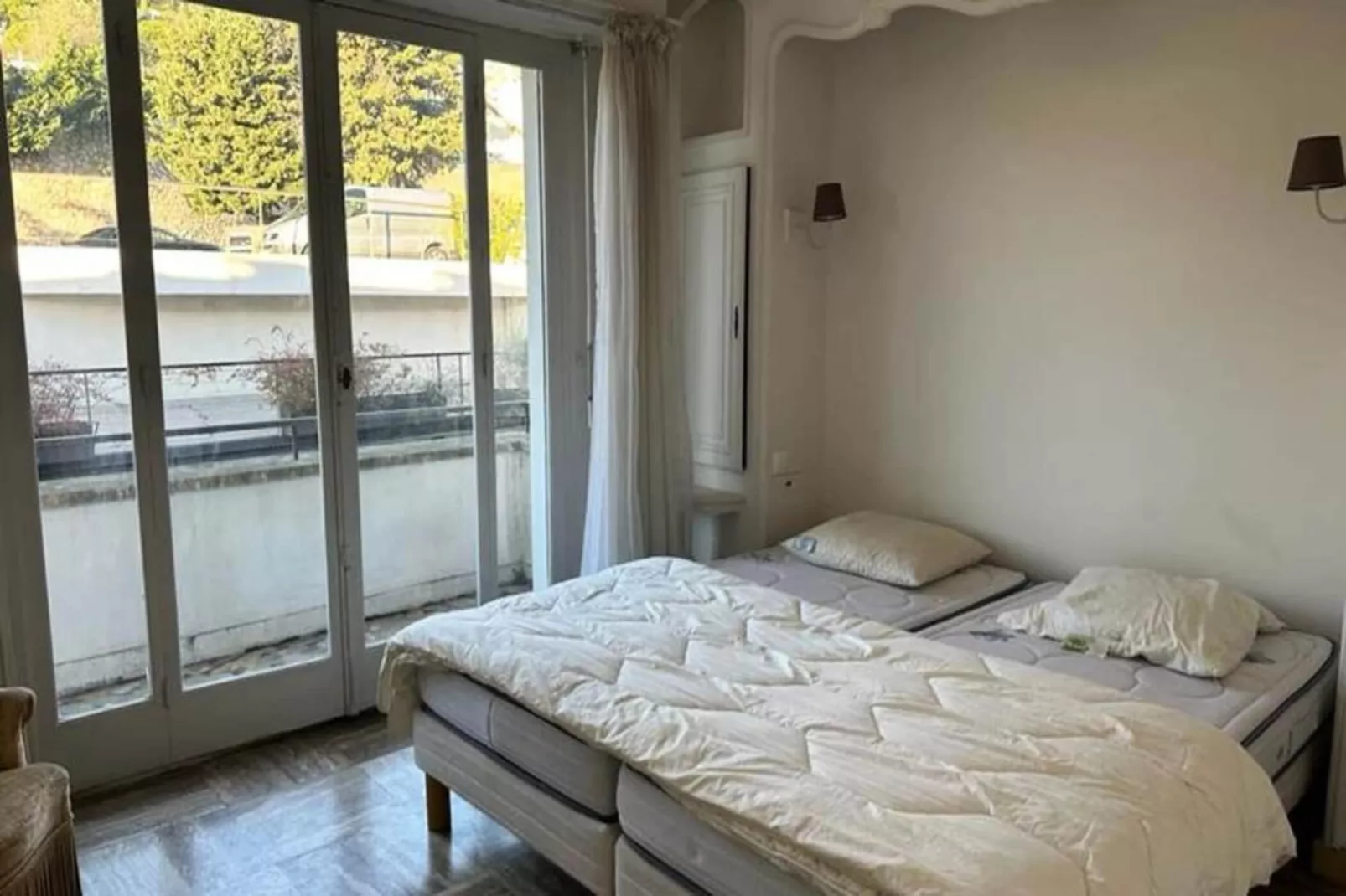 Résidence We &hearts; Cannes ! Vue Mer Incroyable 2 Chambres La Vista-Slaapkamer