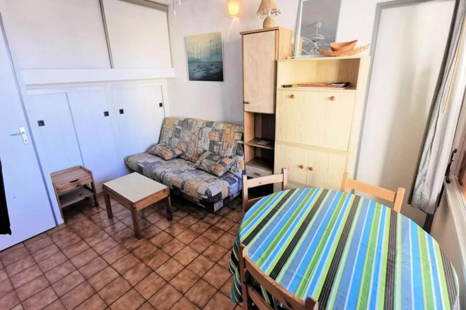 Résidence Terrasses De La Mediterranee 1-Woonkamer