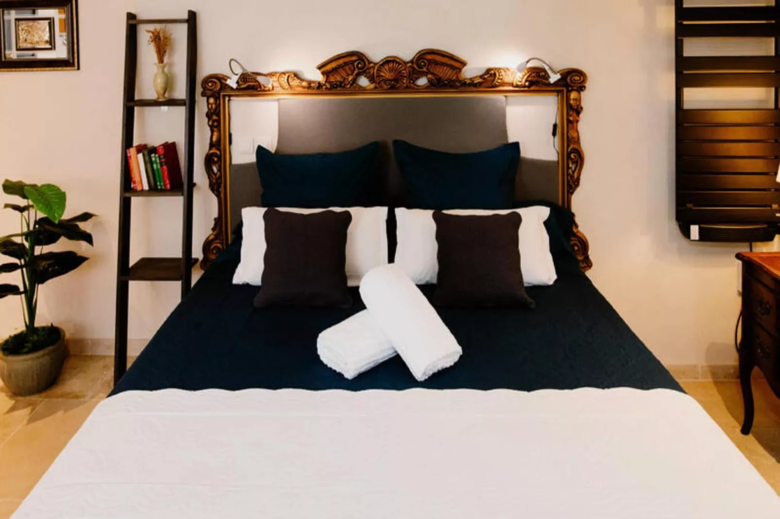 Studio à Nîmes-Slaapkamer