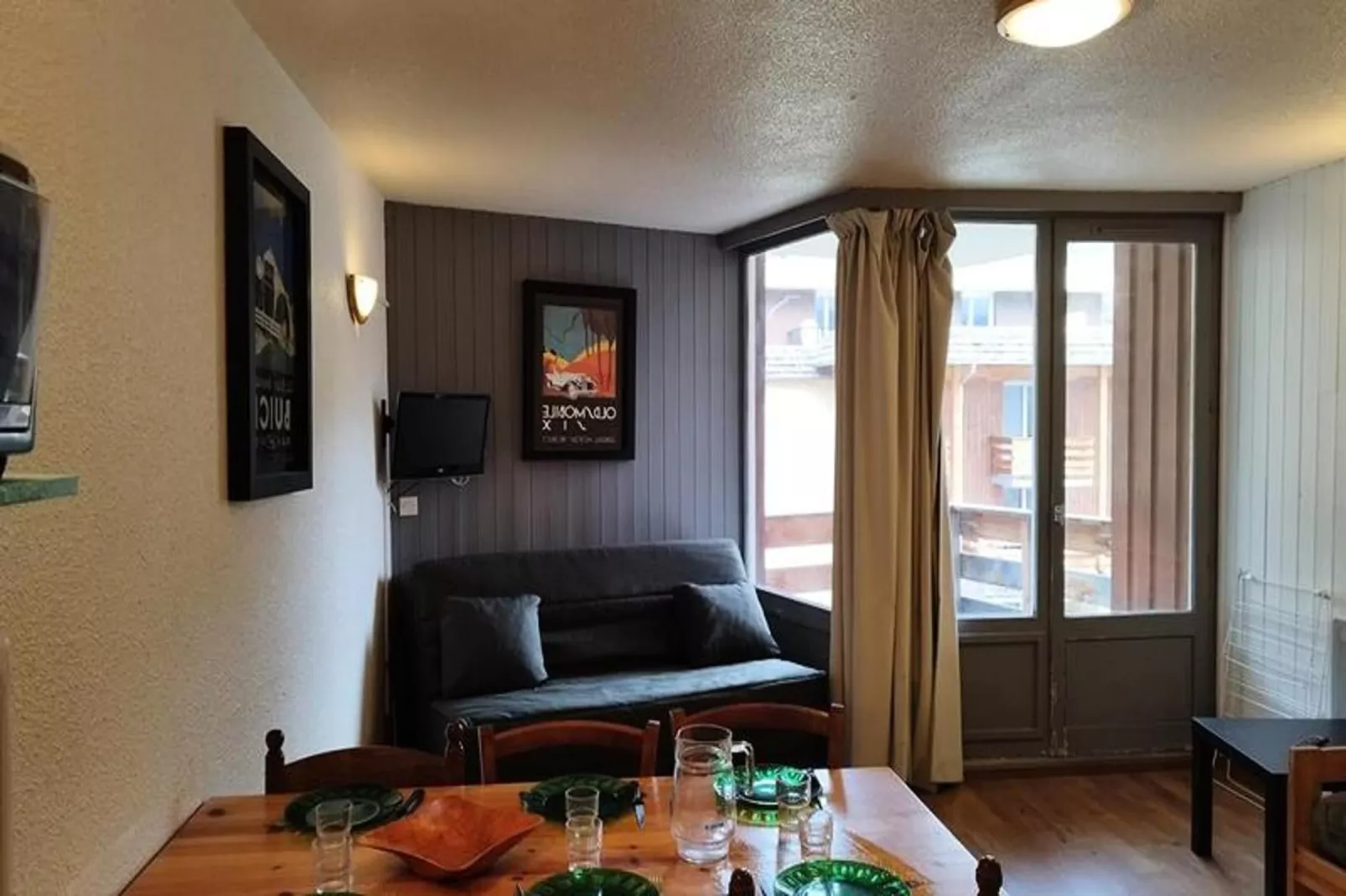 Résidence Rond-point-pistes I-Eetkamer