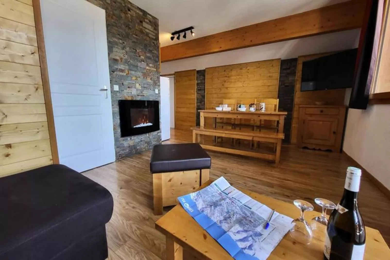 Les Chalets De Bois MÉan - A-Woonkamer