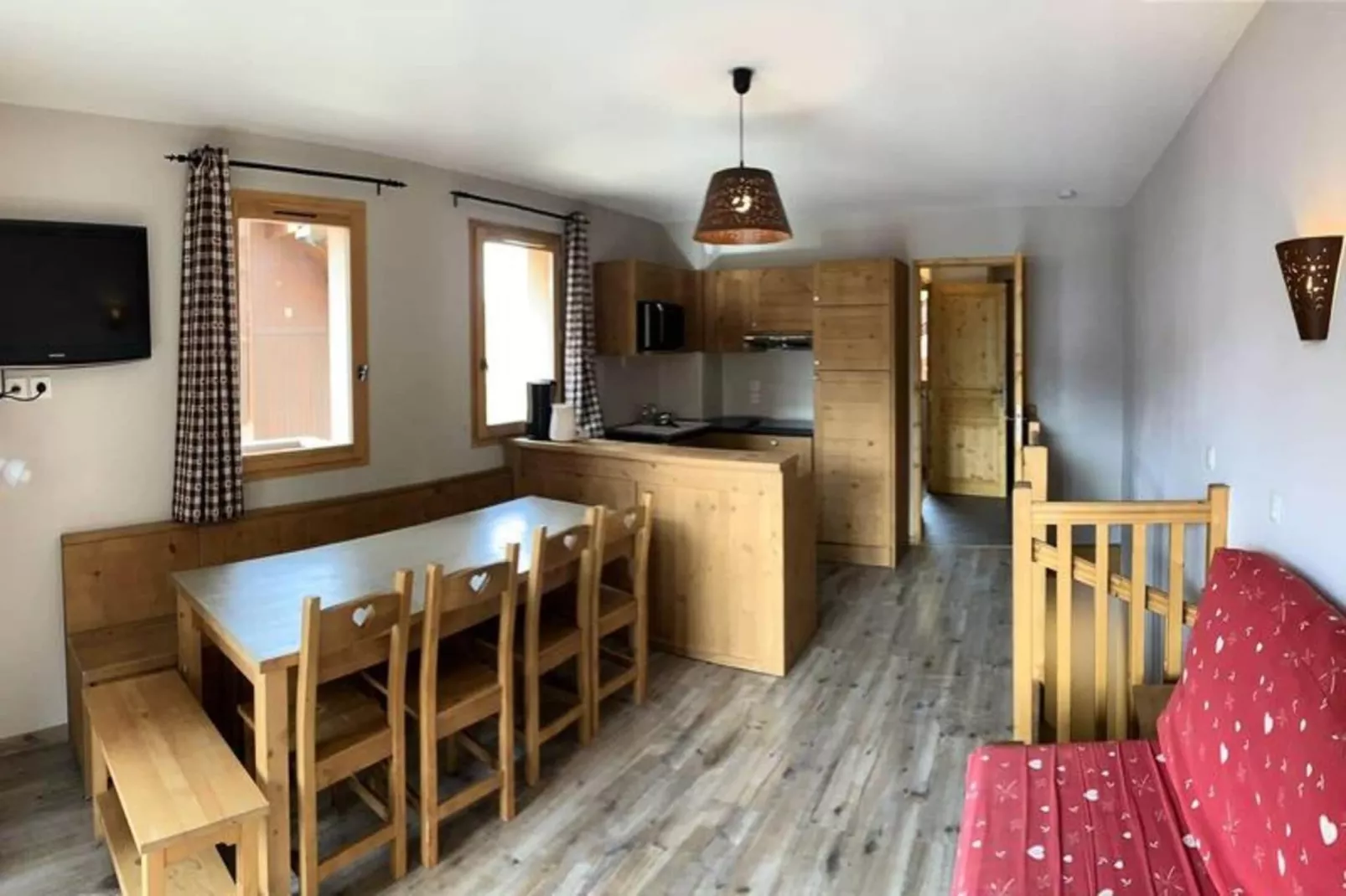 Chalet Des Rennes - Buitenkant zomer