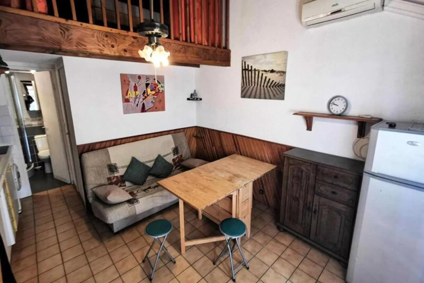 Résidence Maisons De La Plage-Woonkamer