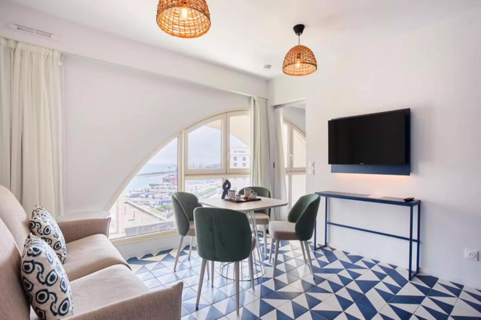 Appart'hôtel Odalys City Centre Euromed-Eetkamer