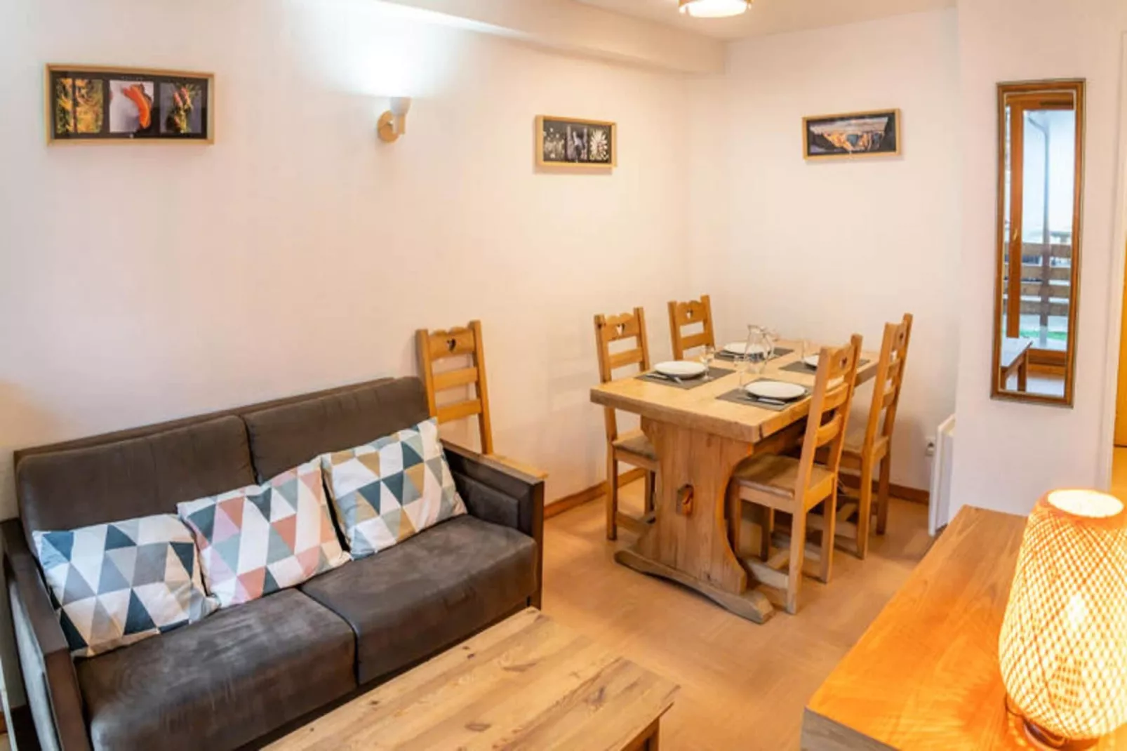 Résidence Le Parc Des Airelles - Woonkamer