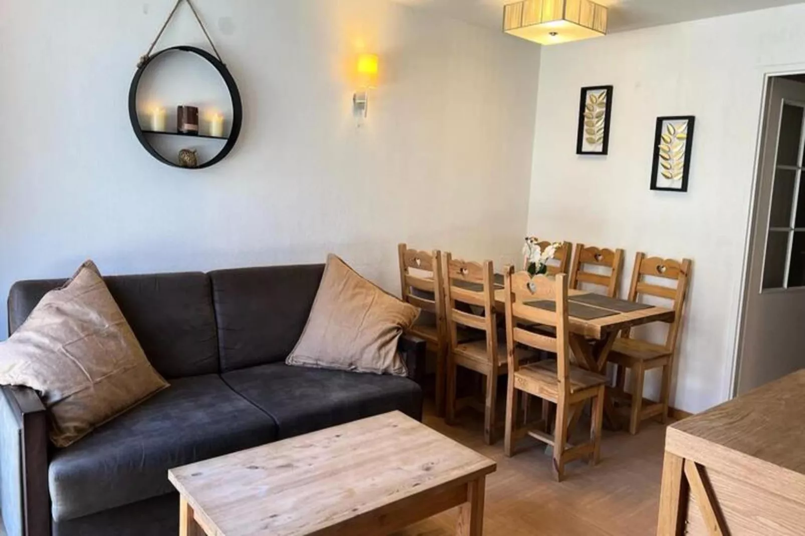 Résidence Le Parc Des Airelles - Woonkamer