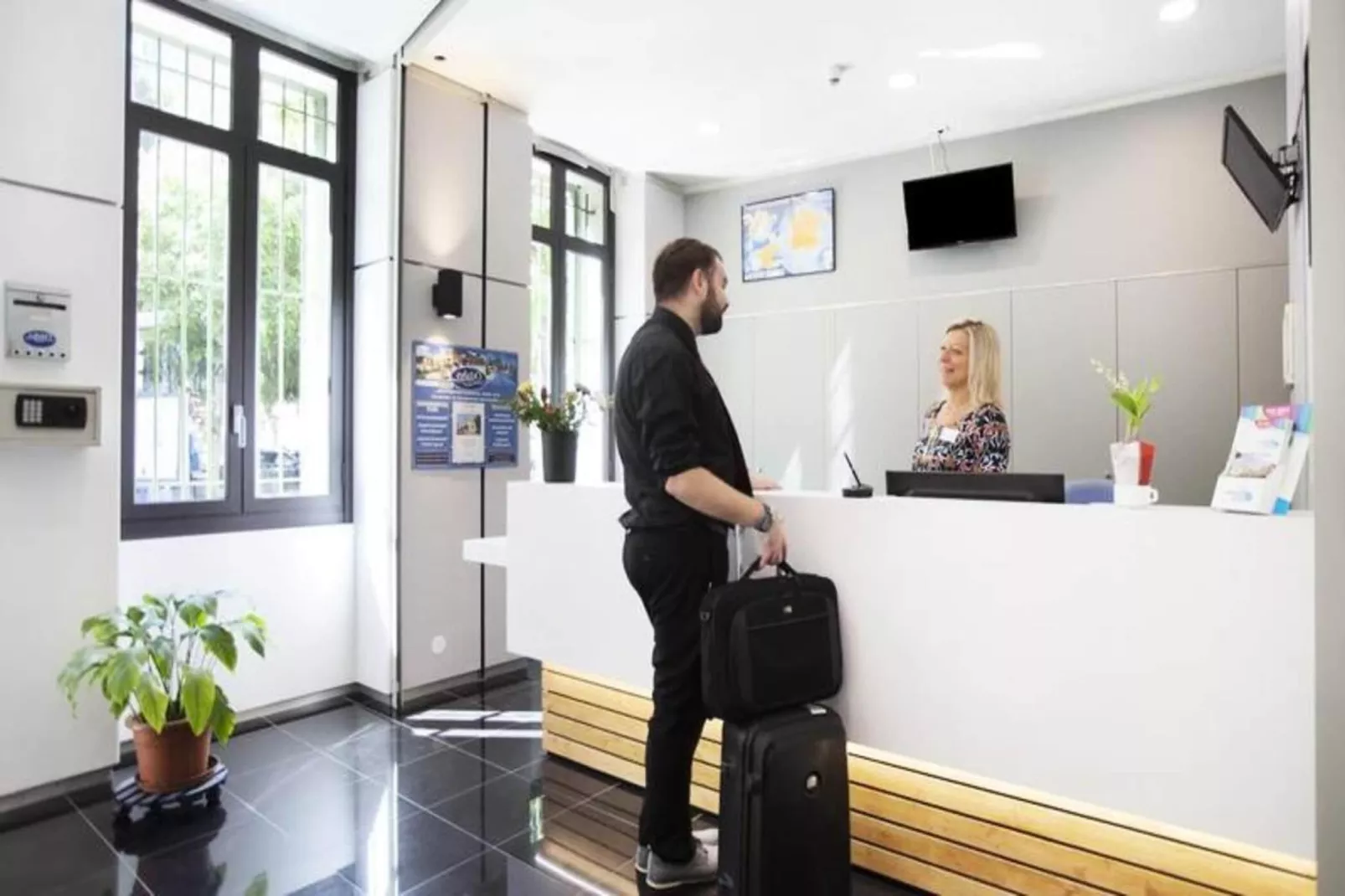 Appart'hôtel Odalys Palais Rossini-Hal-ontvangst