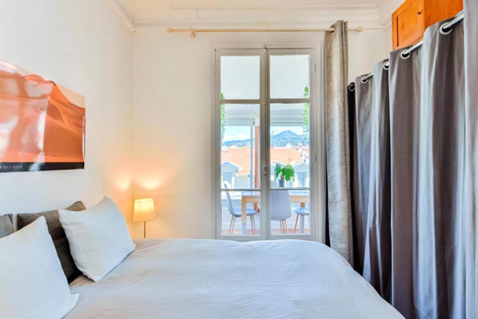 Appartements à Nice-Slaapkamer