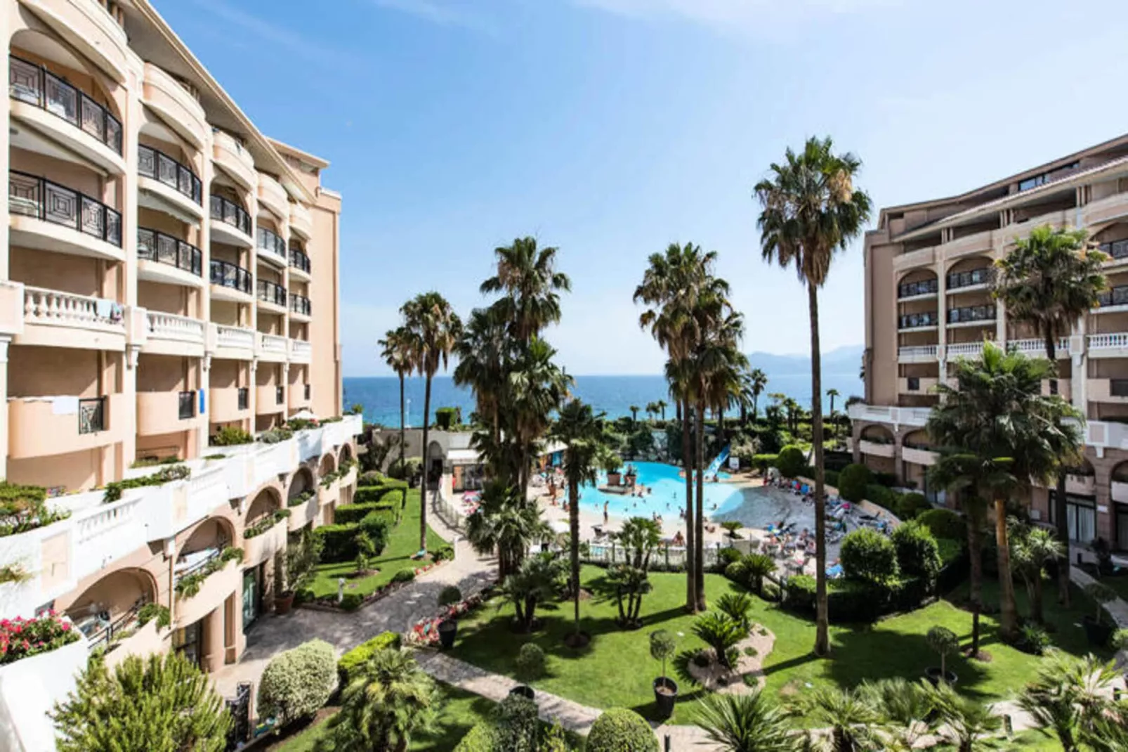 Résidence Cannes Verrerie - maeva Home-Uitzicht zomer