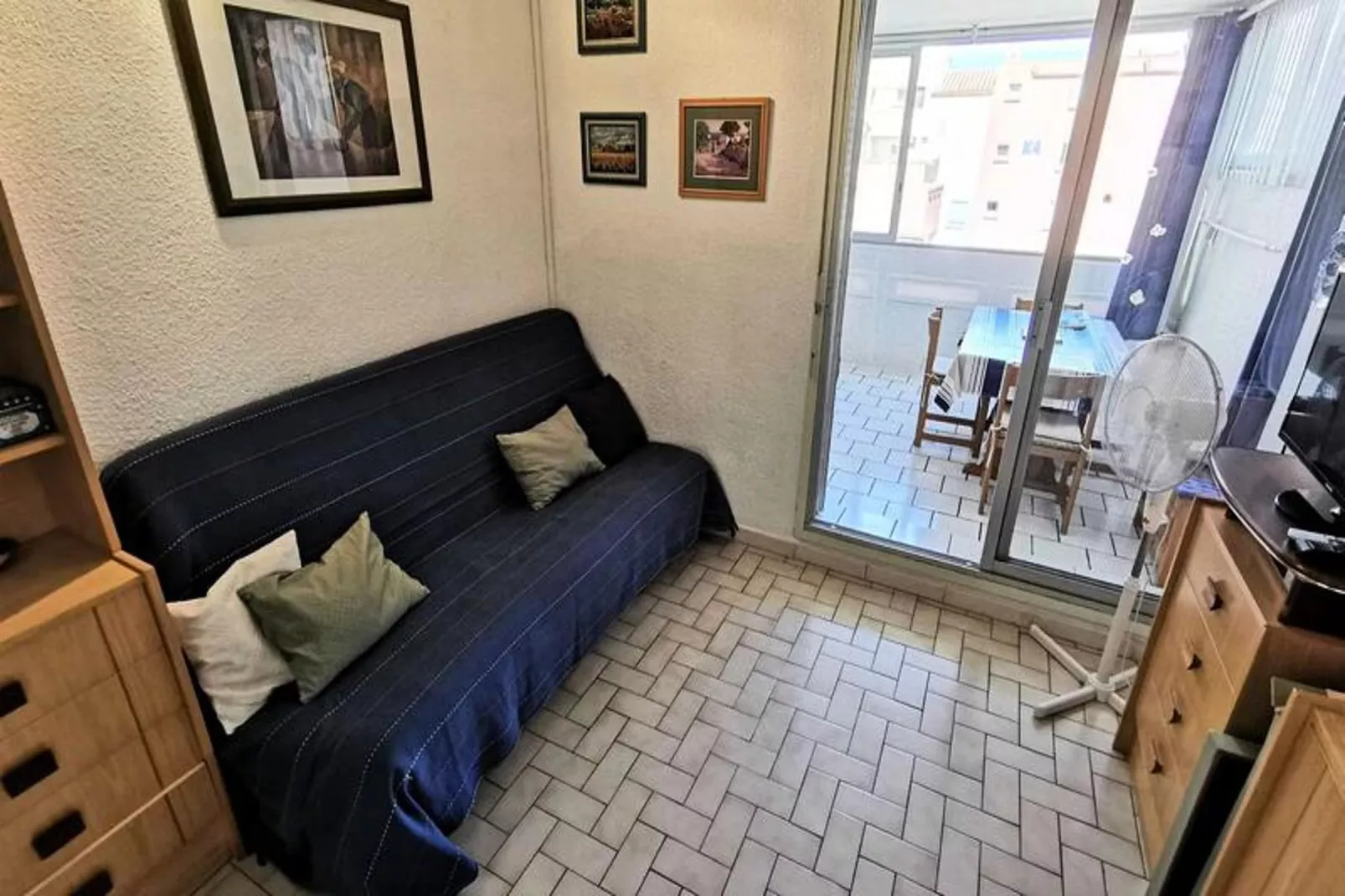 Résidence Les Nefs Des Sables-Woonkamer