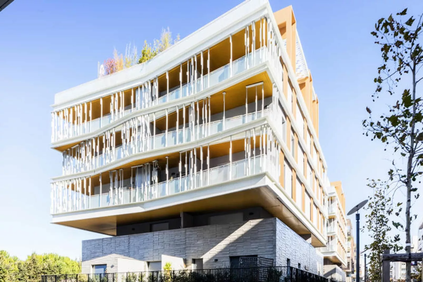 Appartements à Montpellier-Buitenkant zomer