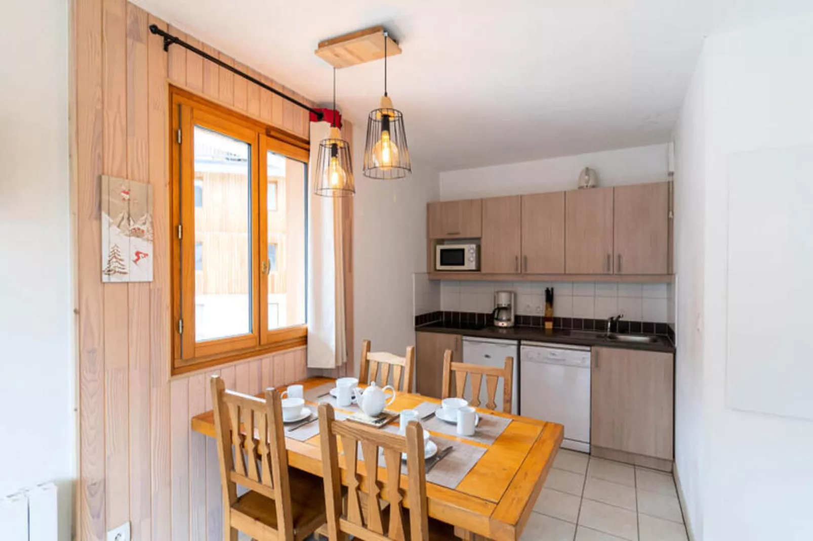 Résidence Le Balcon Des Airelles-Eetkamer