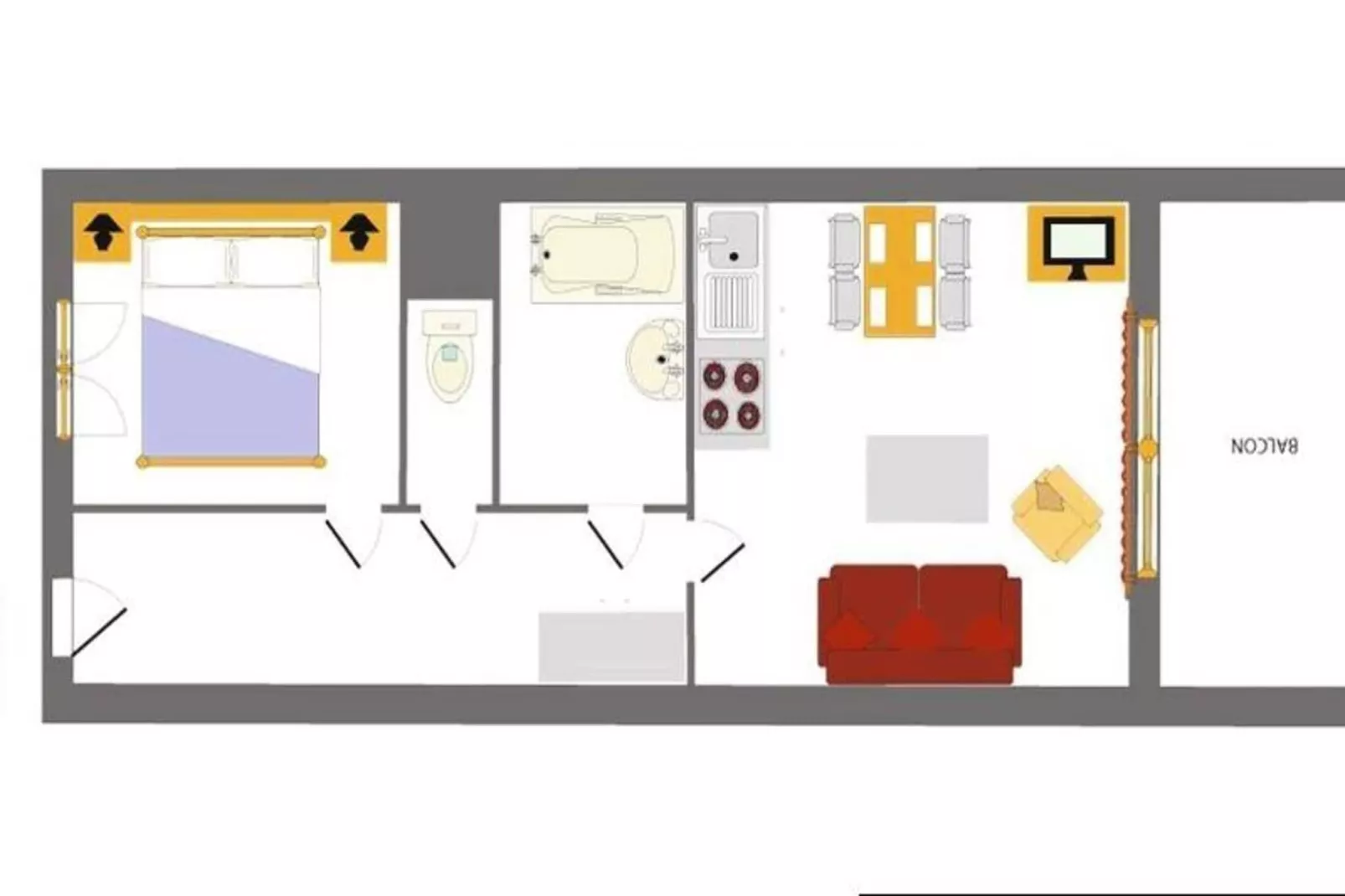Chalet Des Rennes - Overloop