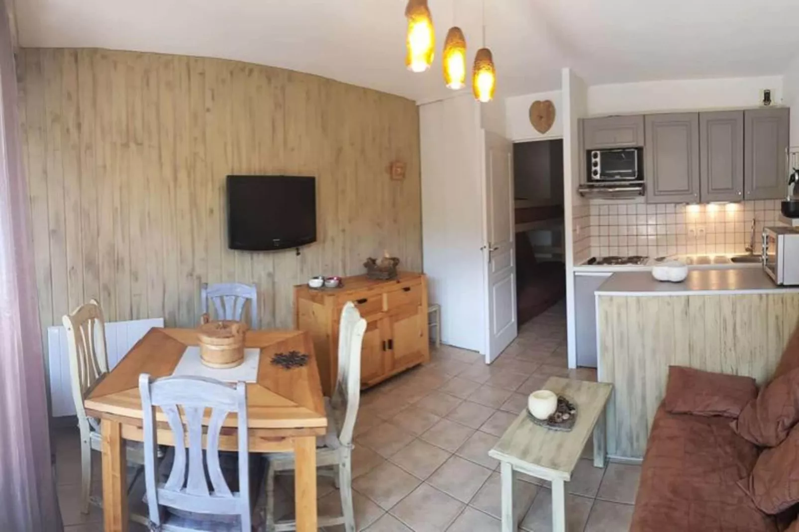 Résidence Bouquetins - Woonkamer