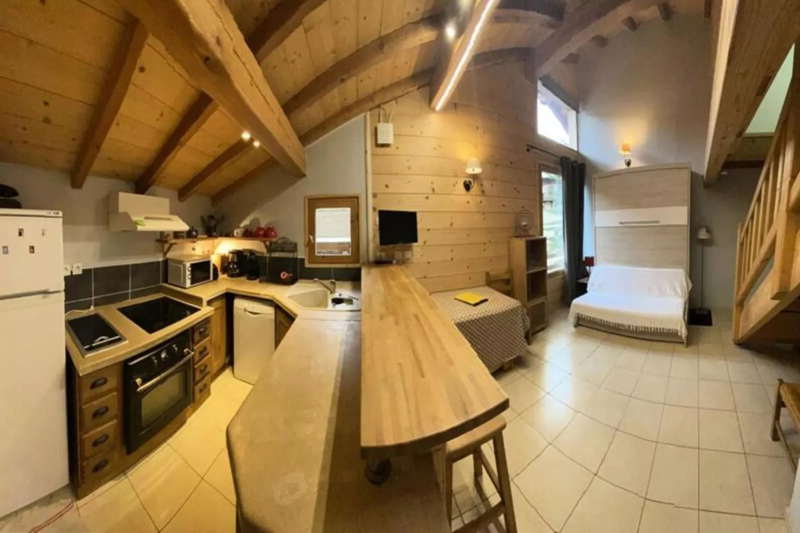 Résidence Melezet 1 - Woonkamer