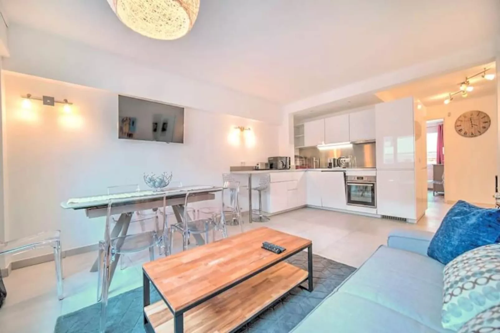 4 Pi&egrave;ces - Moderne Lumineux Croisette 1 Mn, Coeur De Cannes Olam Properties-Image-tags.