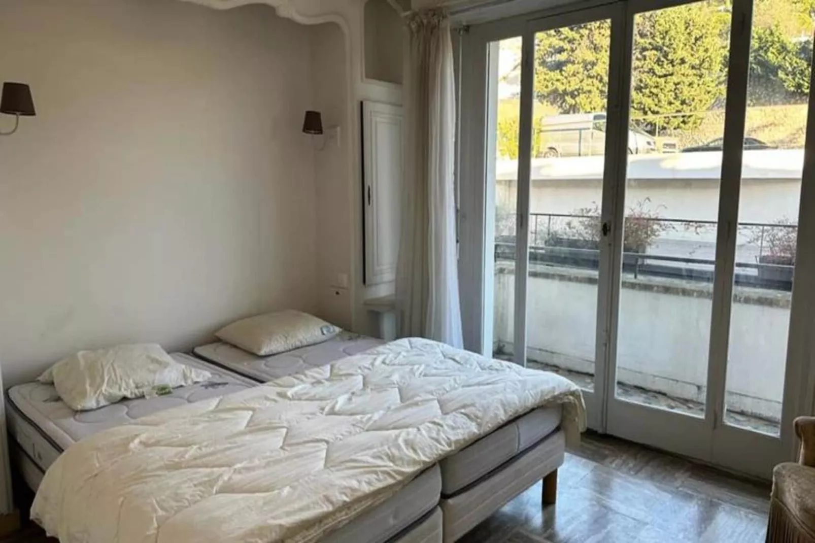 Résidence We &hearts; Cannes ! Vue Mer Incroyable 2 Chambres La Vista-Slaapkamer