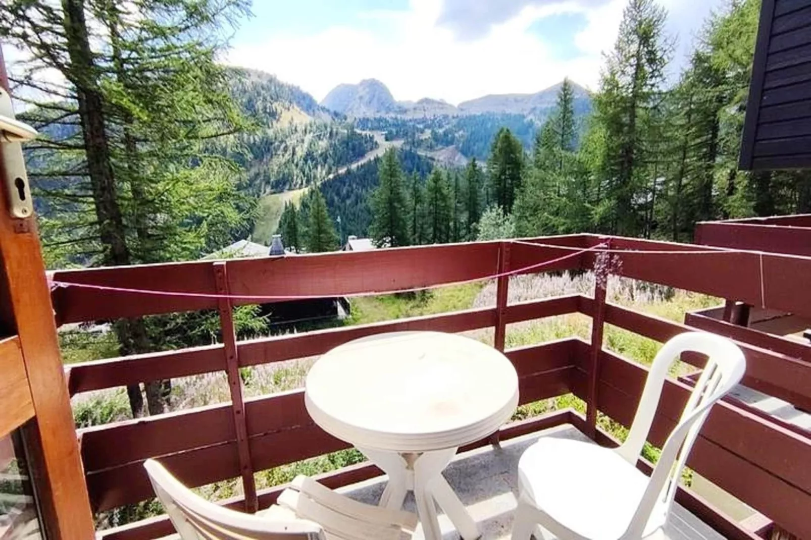 Résidence Myrtilles 102-Terrasbalkon