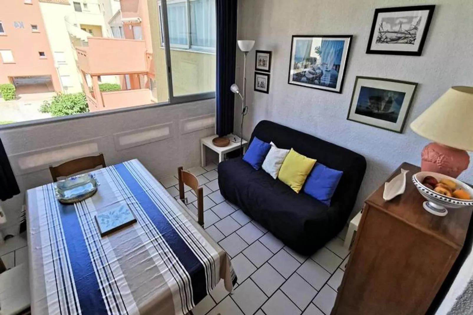 Résidence Les Nefs Des Sables-Eetkamer