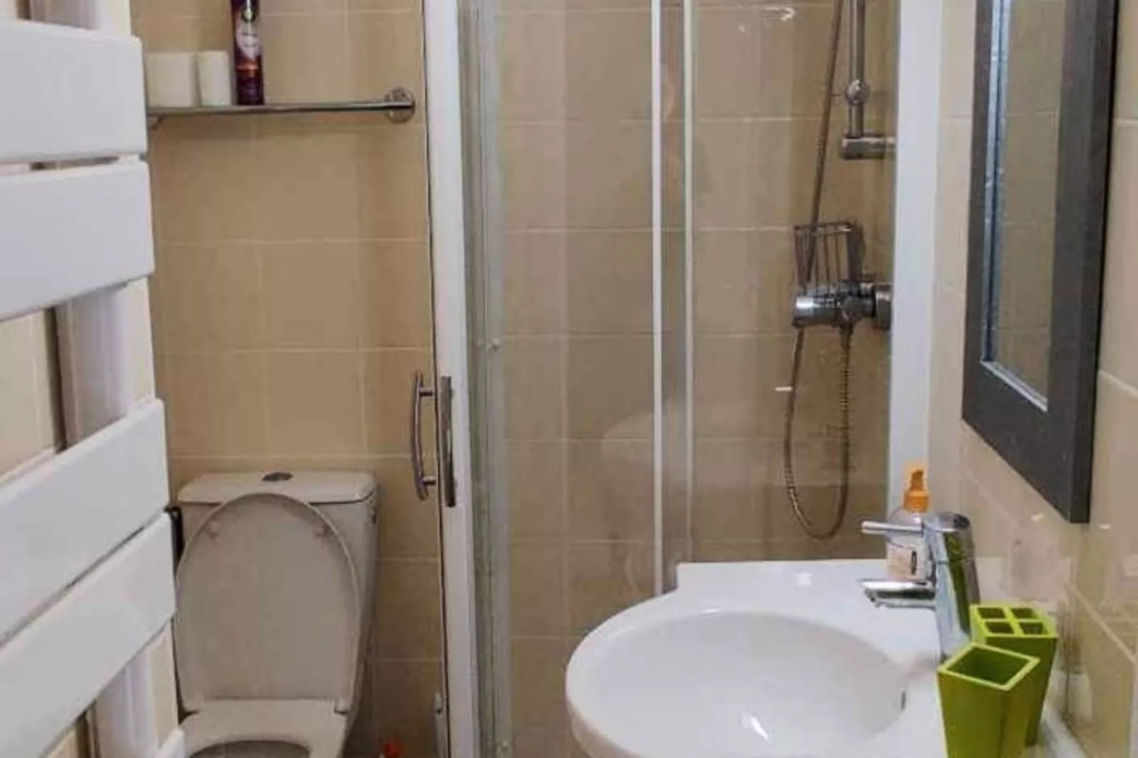 Résidence Canteneige-Badkamer