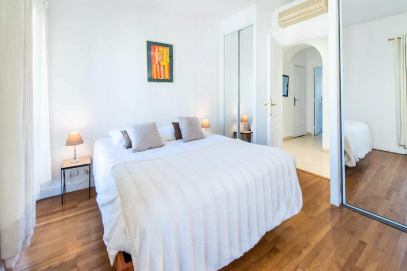 Appartements à Nice-Slaapkamer