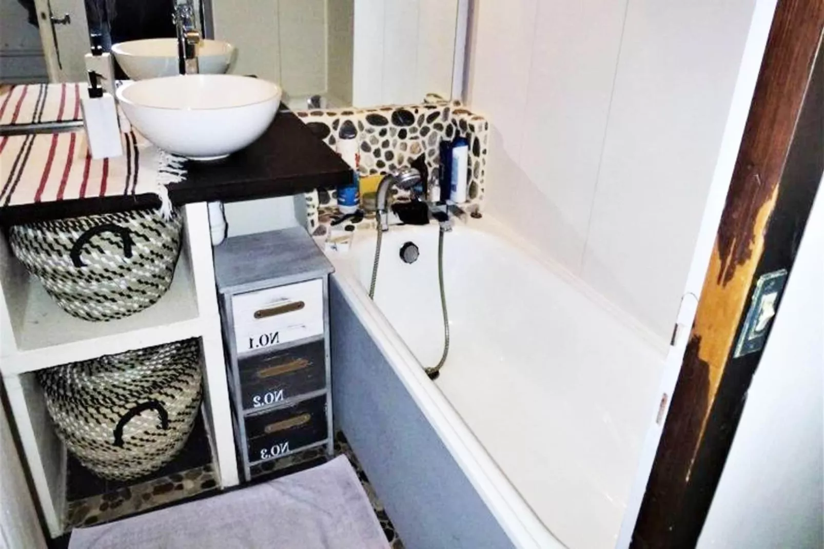 Résidence Pignals R14-Badkamer