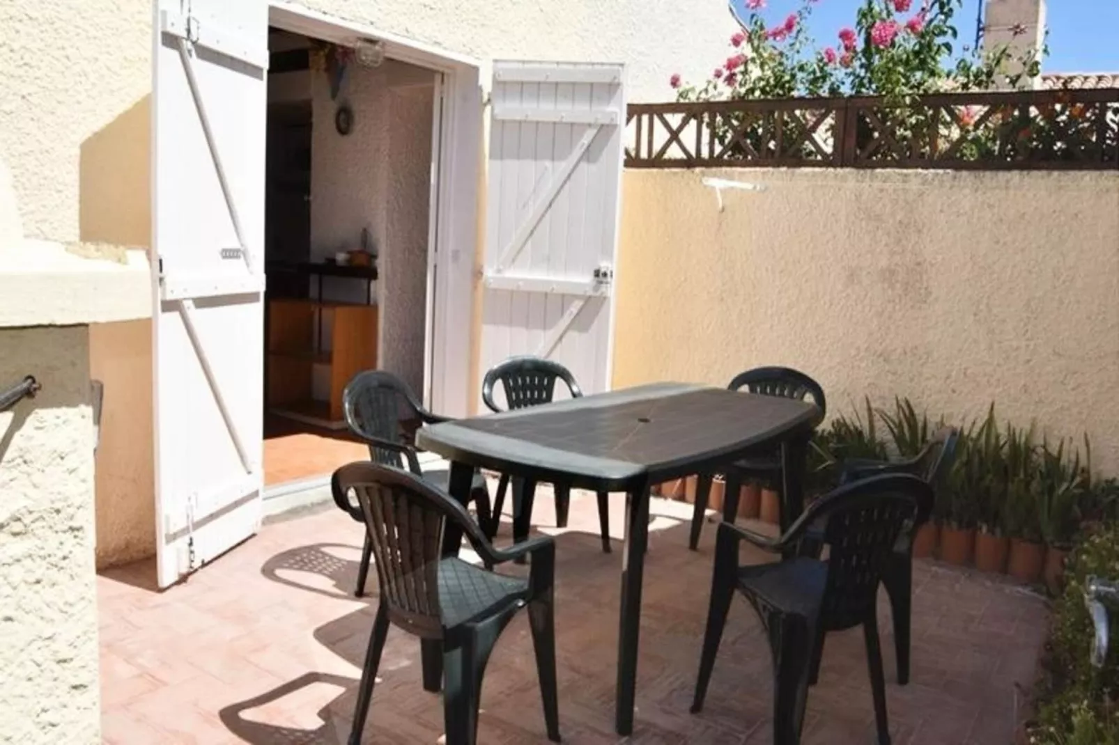 Résidence Les Leucatines 1-Terrasbalkon