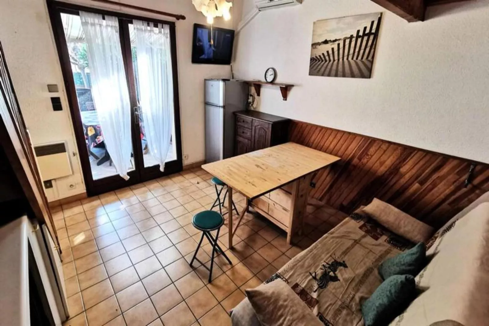 Résidence Maisons De La Plage-Woonkamer