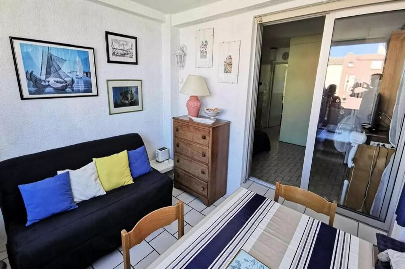 Résidence Les Nefs Des Sables-Eetkamer