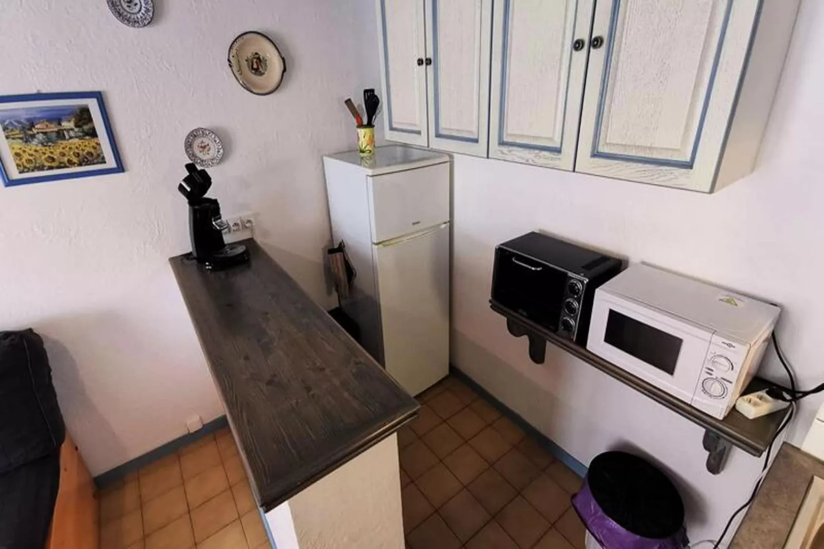 Résidence Grande Bleue-Keuken