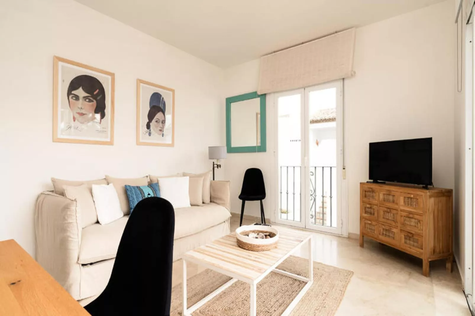 Appartements à Estepona-Woonkamer