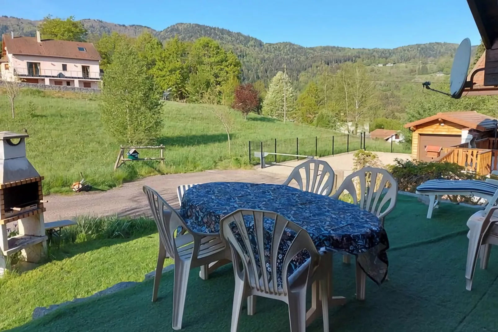 Chalet l'Aigle - Saint-Maurice-sur-Moselle-Terrasbalkon