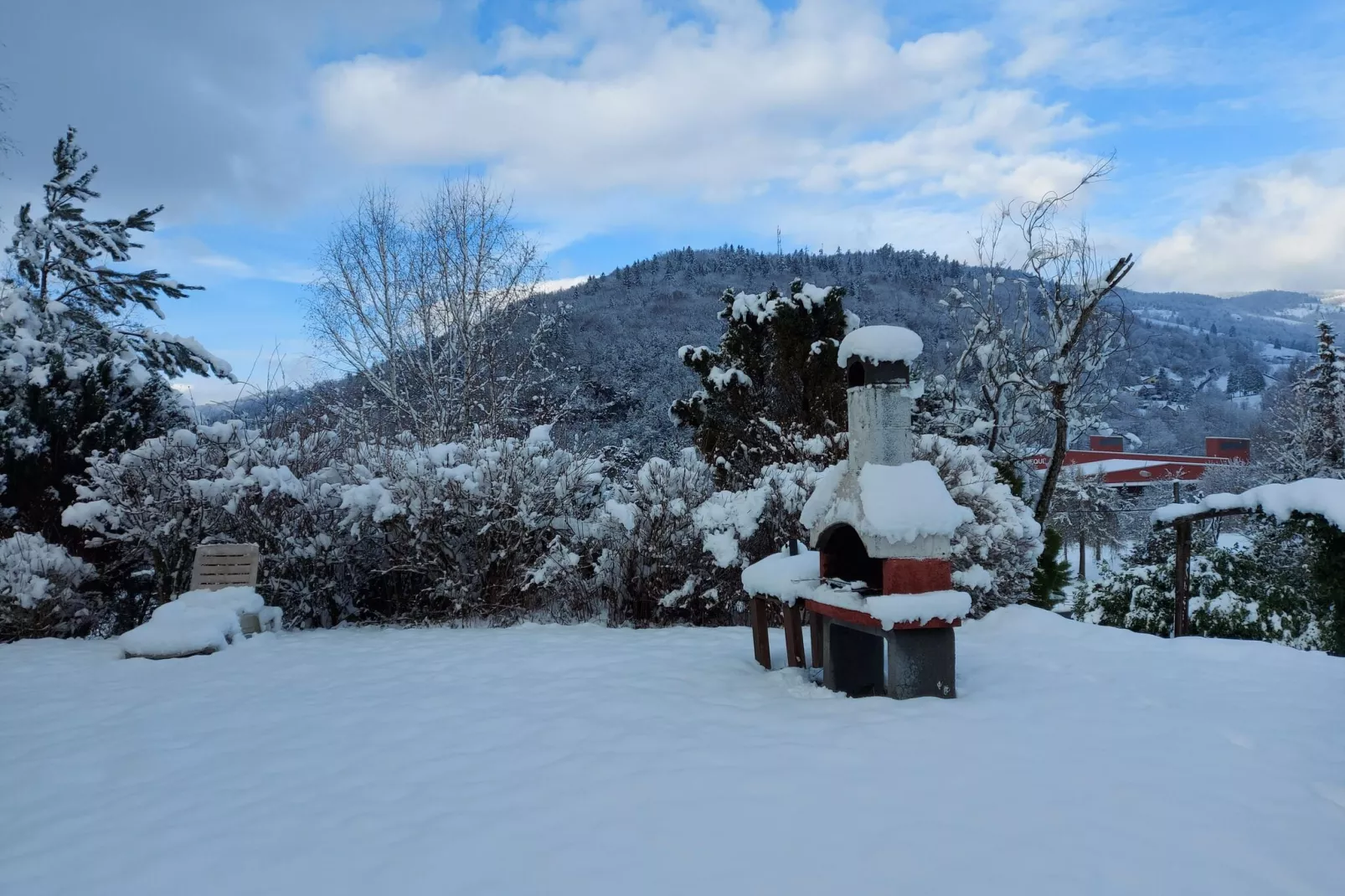 Appartement L'herrison - Saint-Maurice-sur-Moselle-Tuin winter