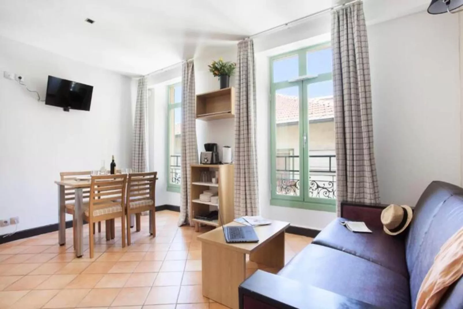 Appart'hôtel Odalys Palais Rossini-Woonkamer