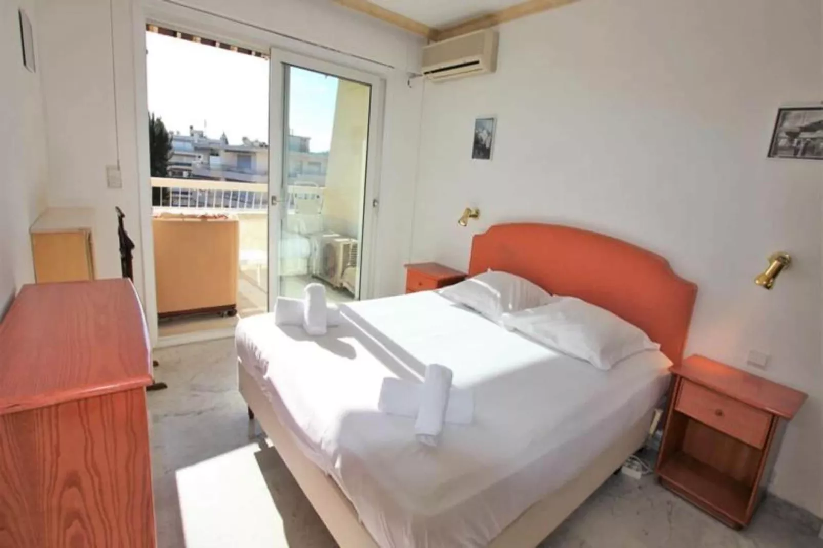 Résidence Appartement Climatis&eacute; 5 Voyageurs De 80 M2, Centre Ville Et Croisette-Slaapkamer