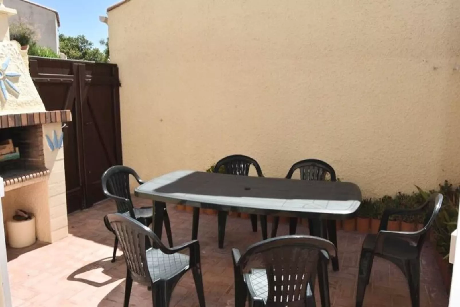 Résidence Les Leucatines 1-Terrasbalkon