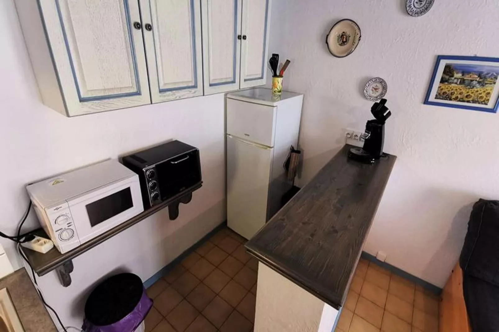 Résidence Grande Bleue-Keuken