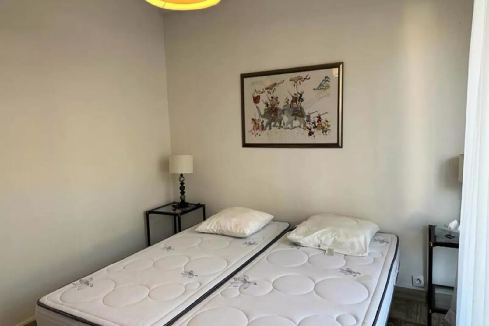 Résidence We &hearts; Cannes ! Vue Mer Incroyable 2 Chambres La Vista-Slaapkamer