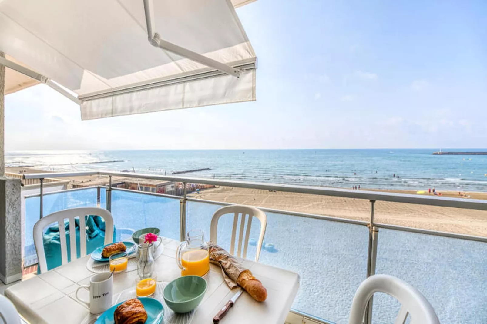 Appartements à Palavas-les-Flots-Terrasbalkon