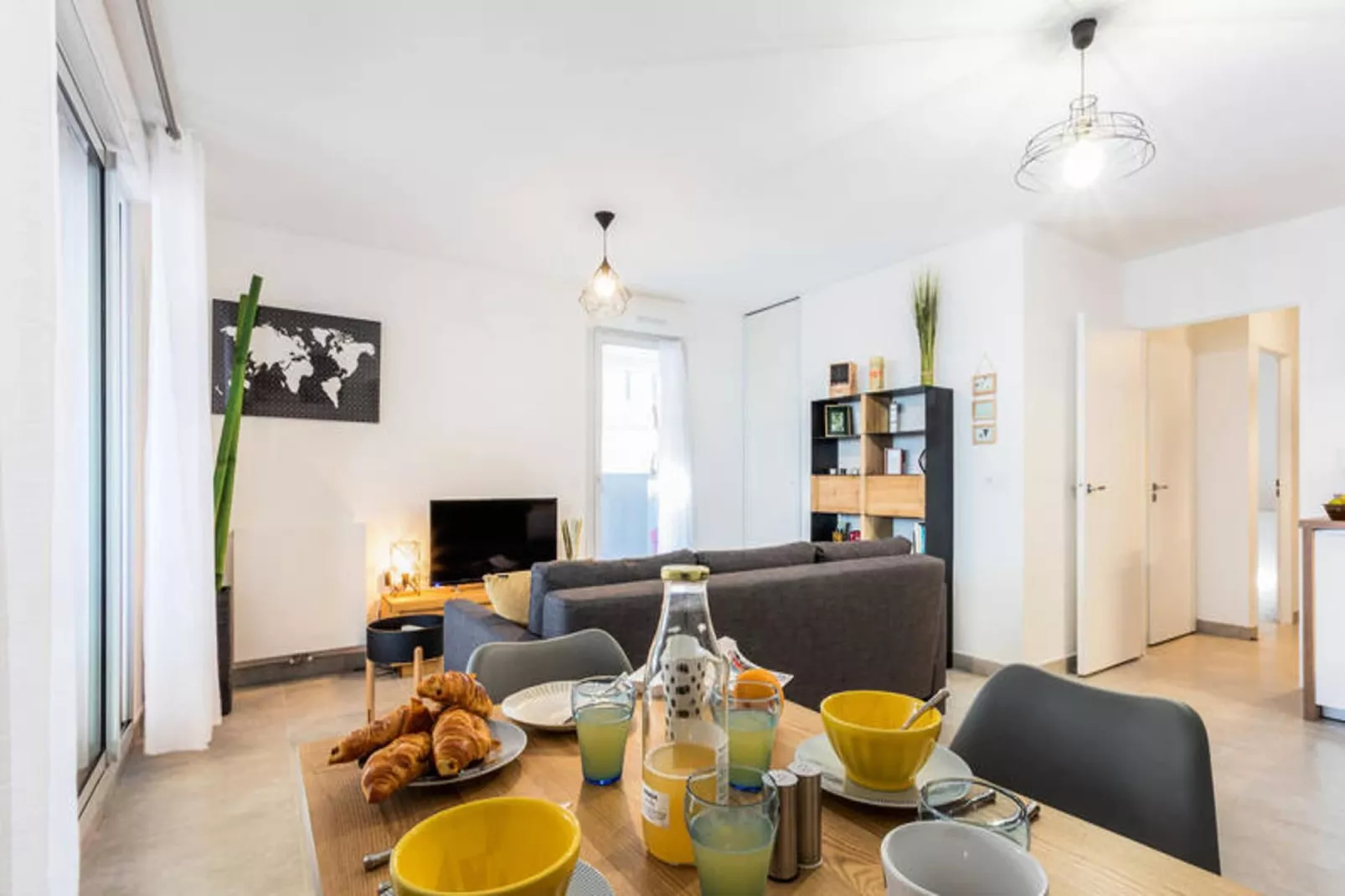 Appartements à Montpellier-Eetkamer