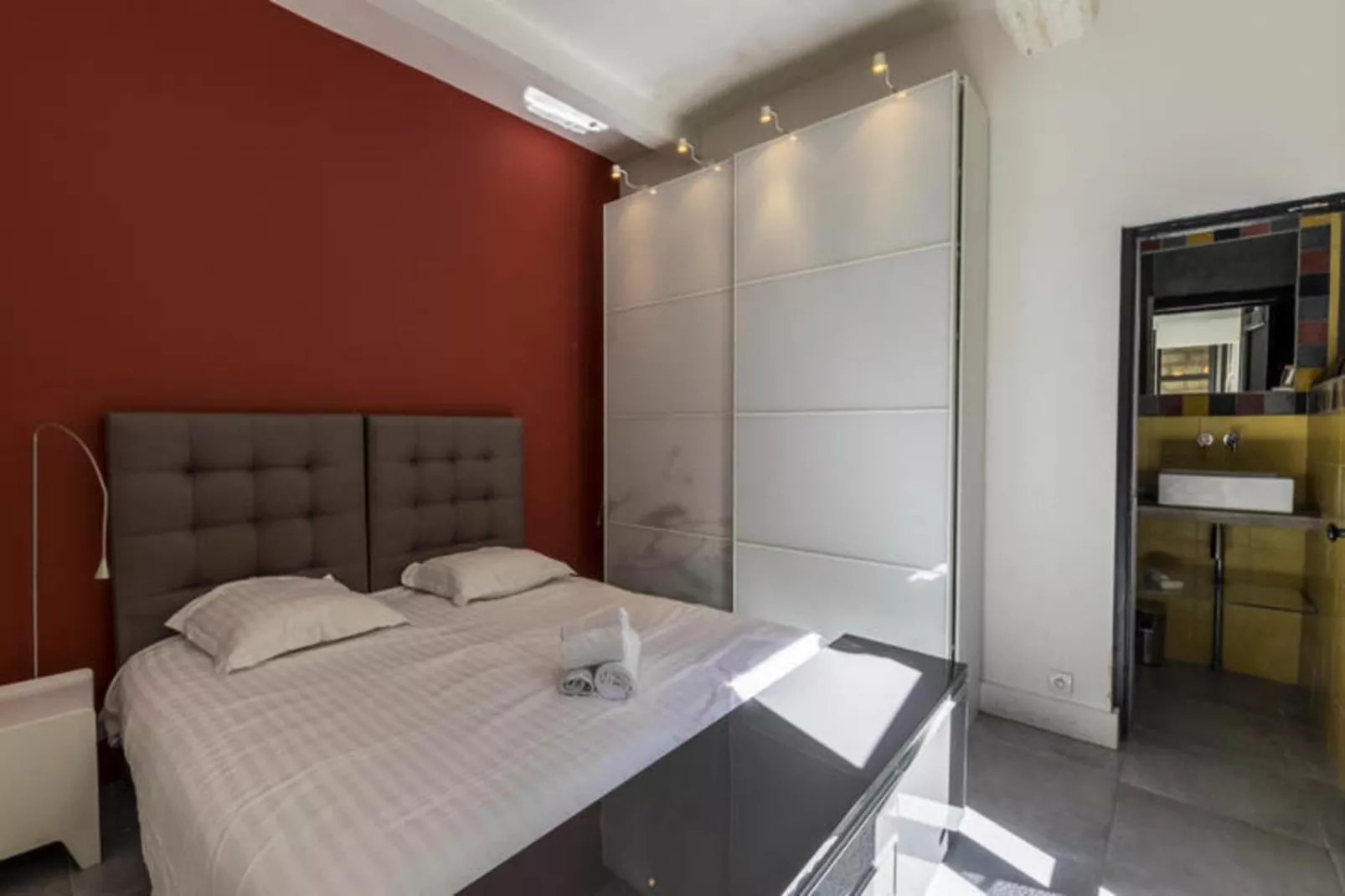 Appartements à Montpellier-Slaapkamer