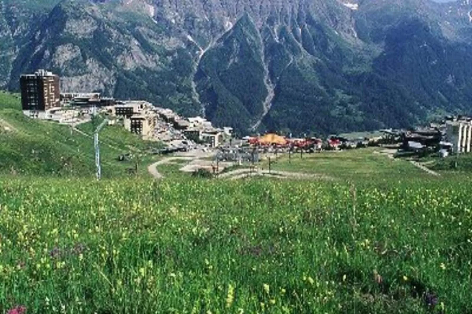 Résidence Rond-point-pistes I-Gebieden zomer 1km