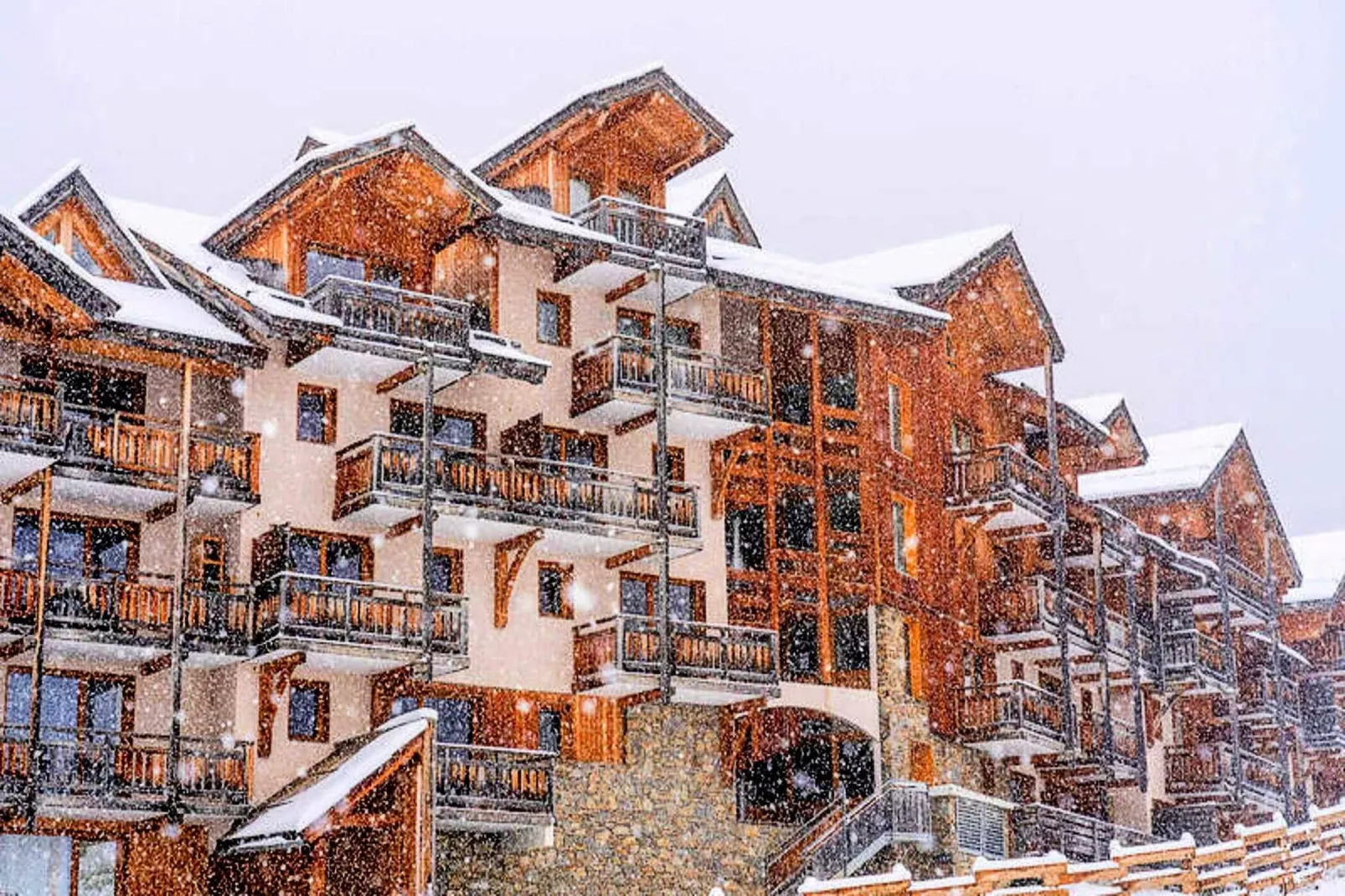 Résidence Le Parc Des Airelles - Exterieur winter