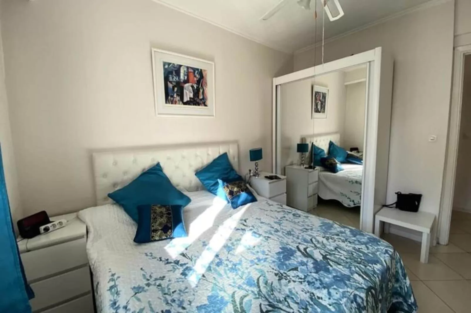 Résidence 2 Pi&egrave;ces Plein Sud &agrave; 300m De La Croisette ☀live In Le Bosquet☀-Slaapkamer