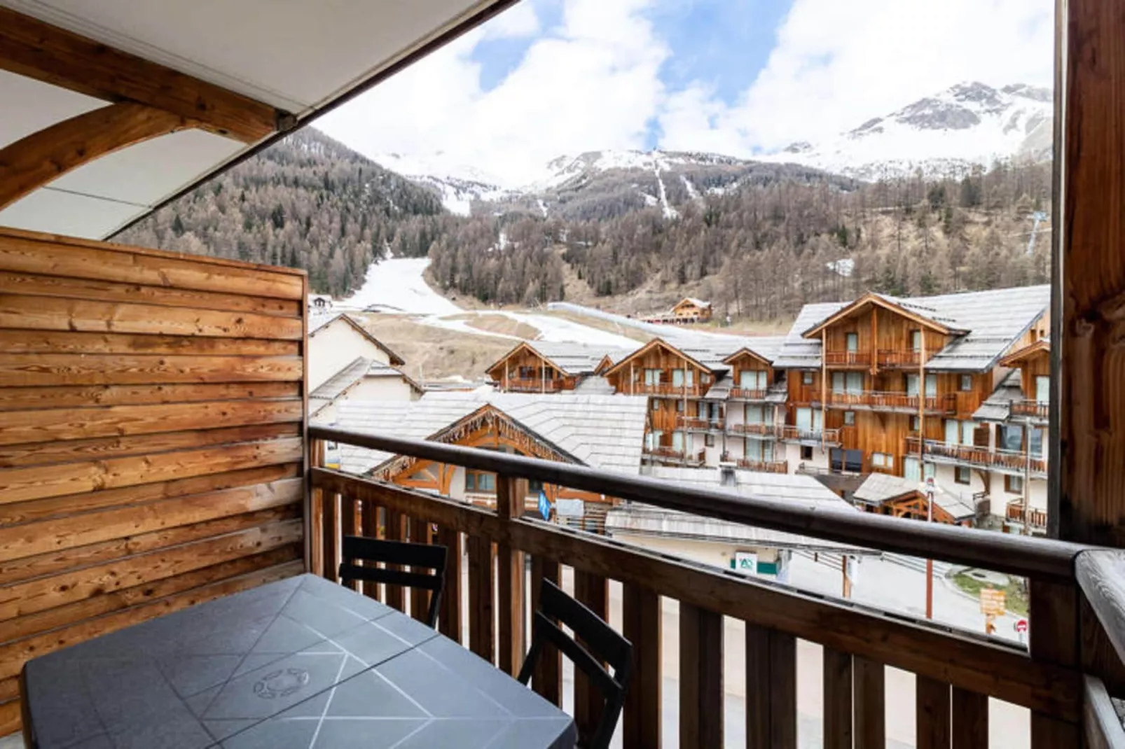 Résidence Le Balcon Des Airelles-Terrasbalkon