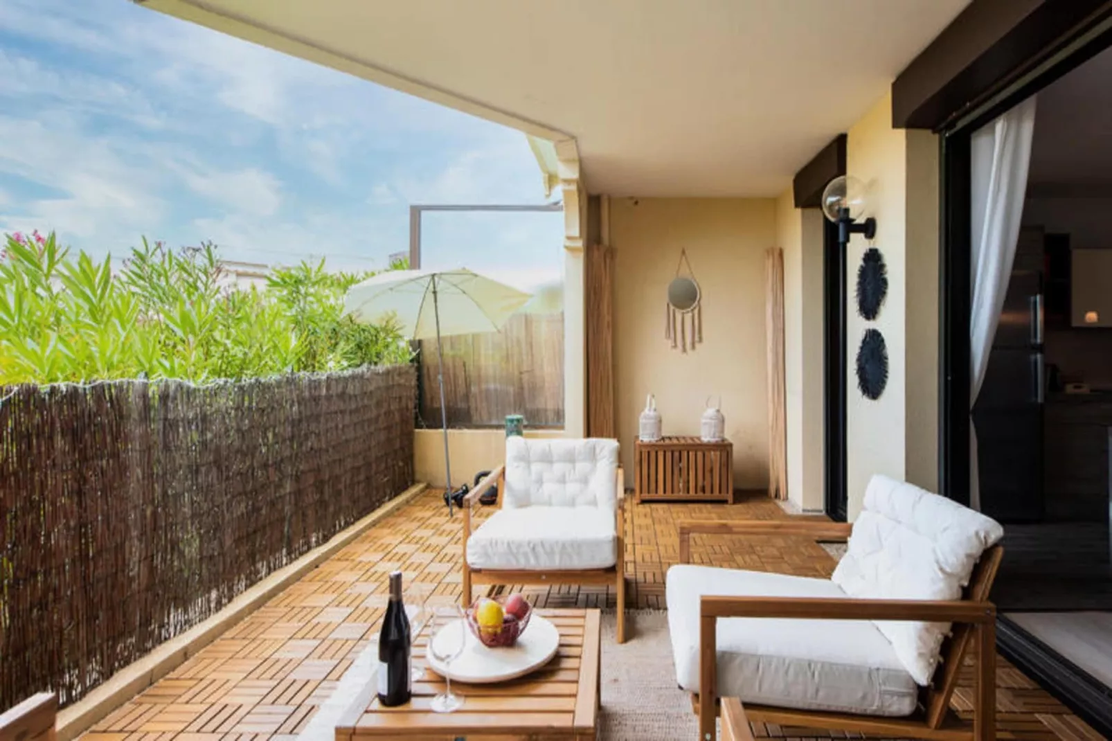 Appartements à Nice-Buitenkant zomer